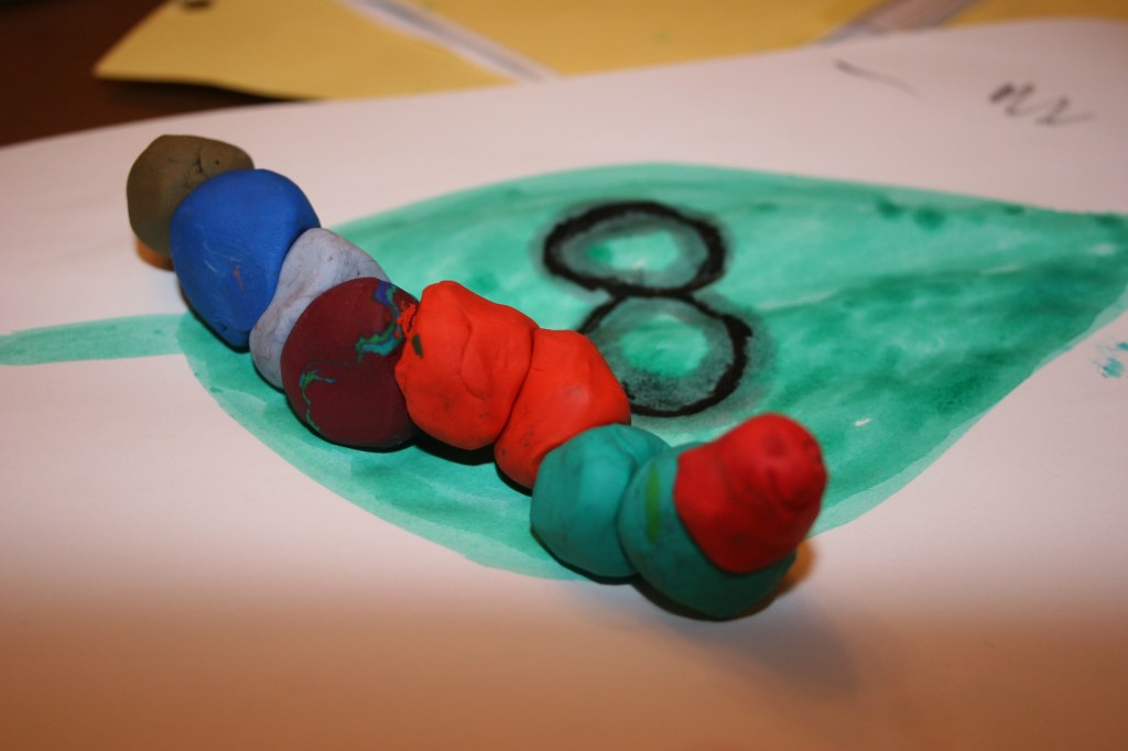 clay caterpillar