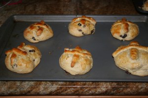 hot cross buns
