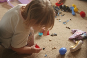 playing with loose parts