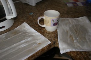 making paper look old