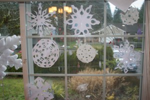 paper snowflakes