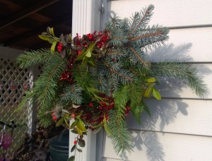 homemade wreath