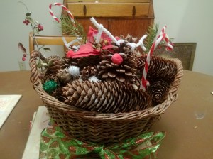 table arrangement christmas