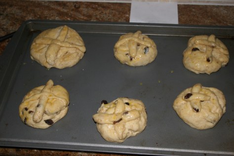 hot cross buns