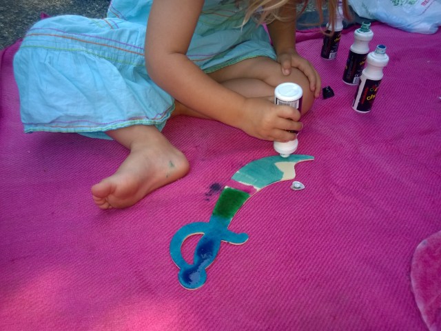 making pirate swords