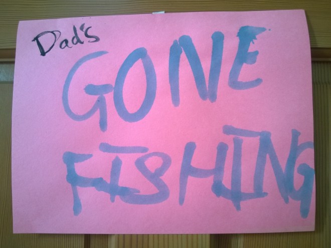 dads gone fishing