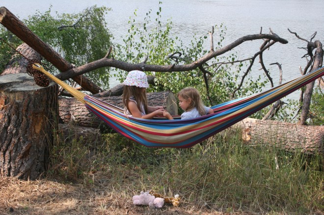 musing over a blade of grass