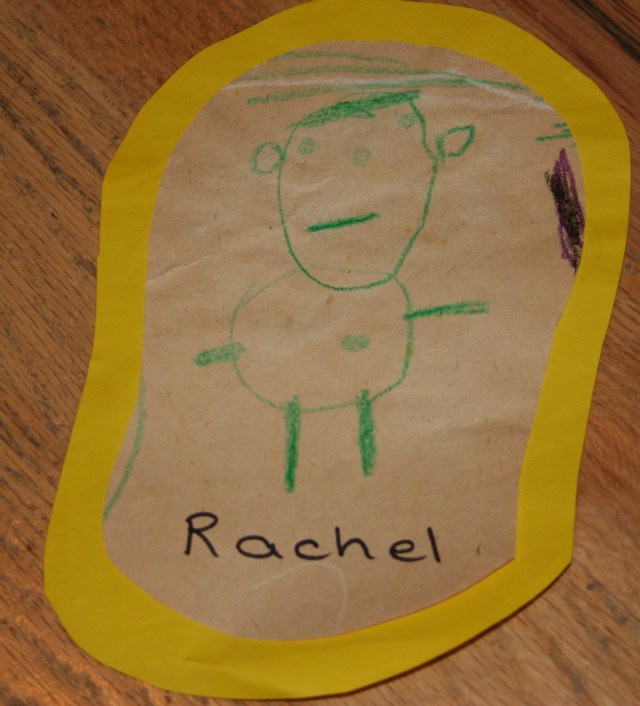 childs drawing of people