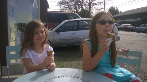 ice cream at gelarto alki