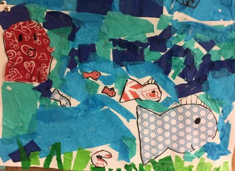 Eric Carle Ocean collage