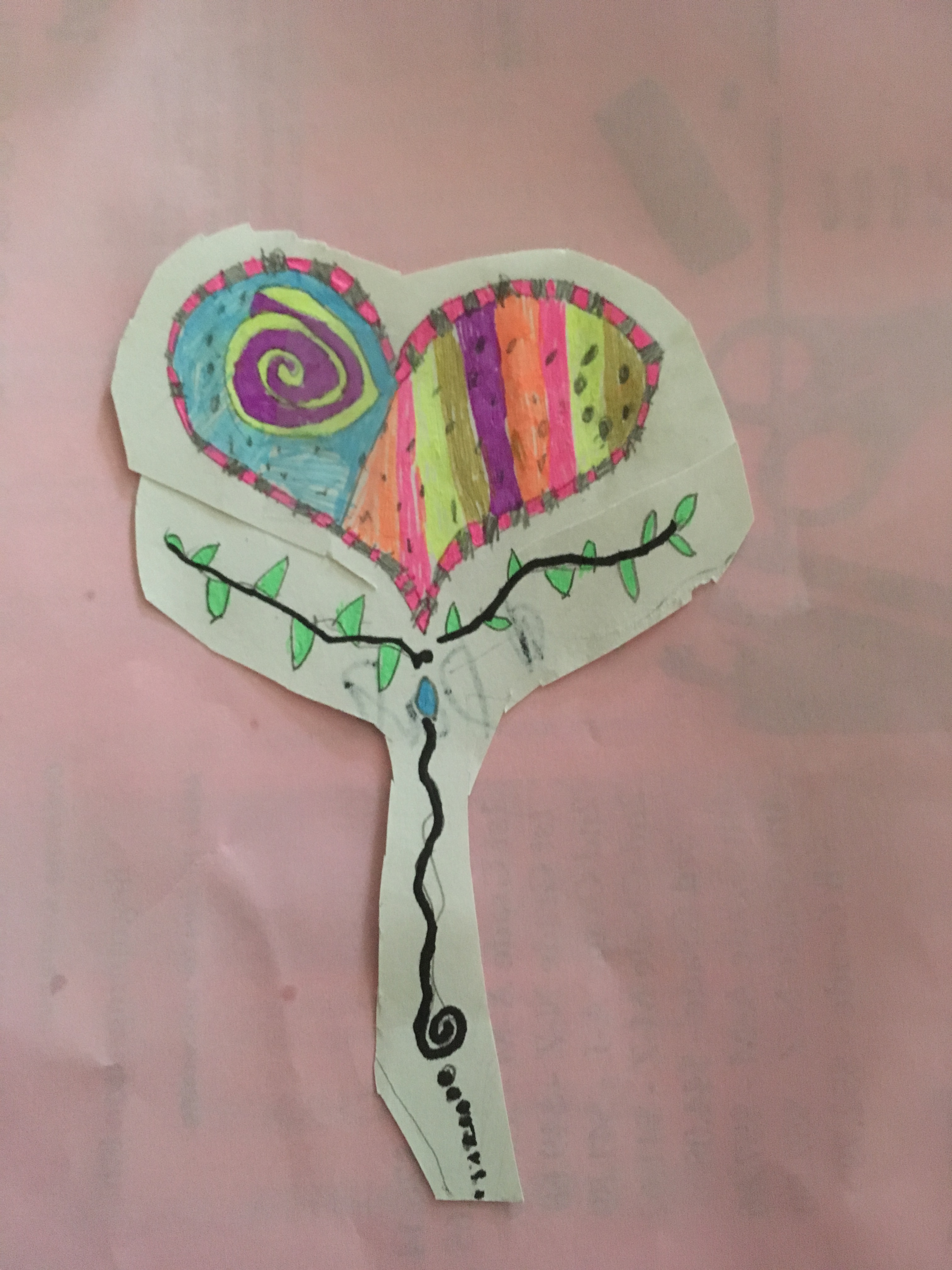 dangle design by 6 year old