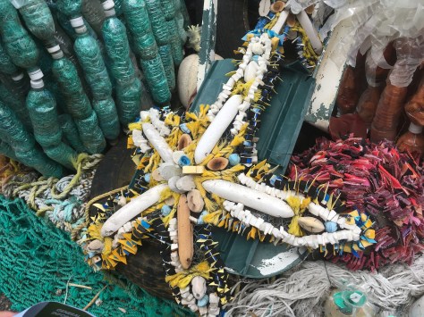 coral reef sculpture washed ashore project