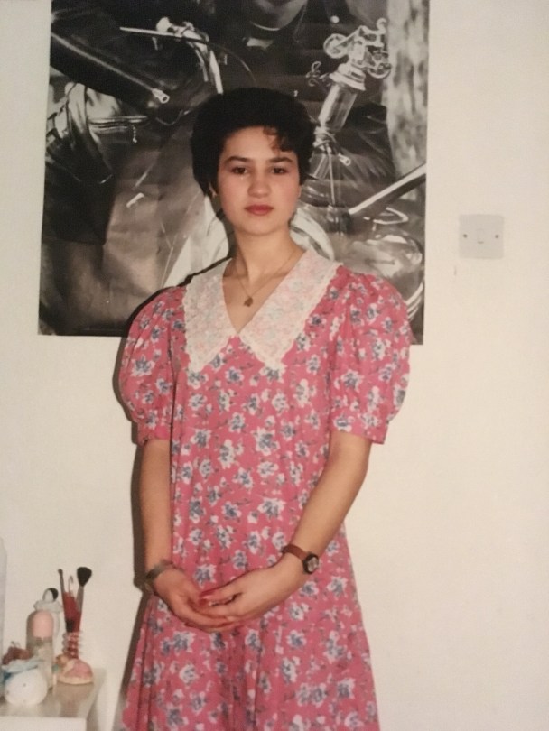 80's style, Laura Ashley dresses and doc martins