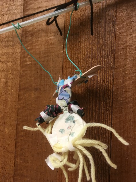 Alexander Calder's circus trapeze artist