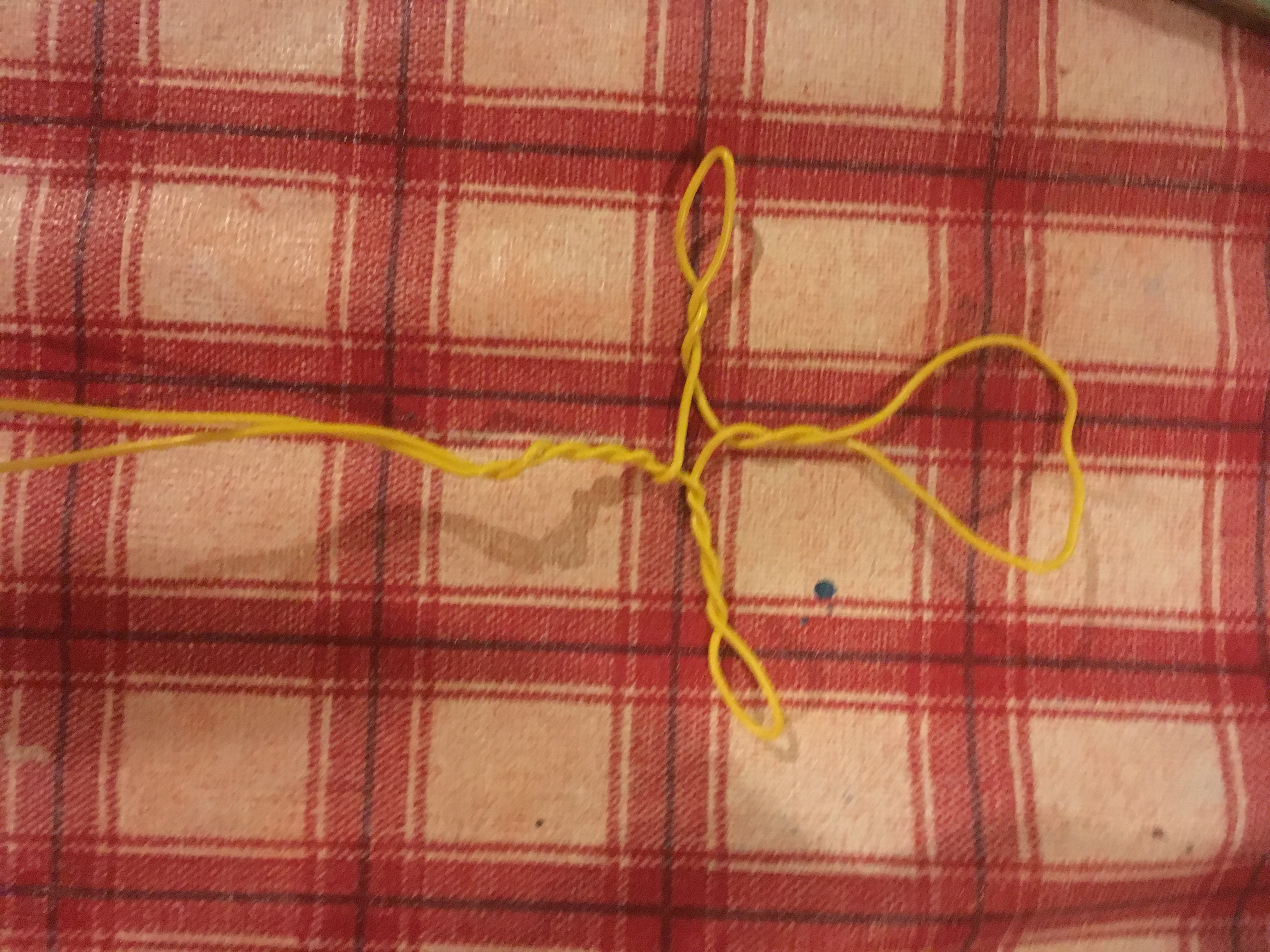 making a wire person