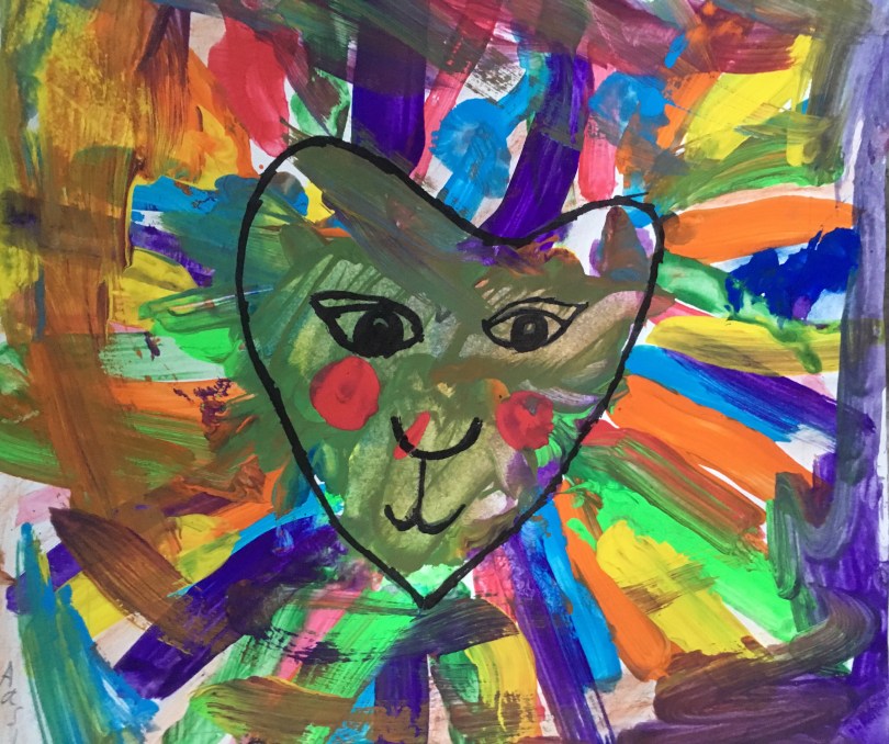 square one art inspired by leroy neiman lions